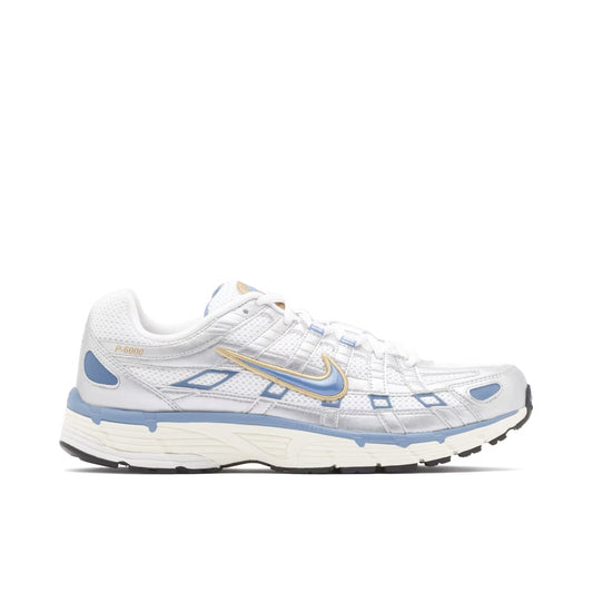 NIKE P-6000 METALLIC SILVER AEGAN STORM