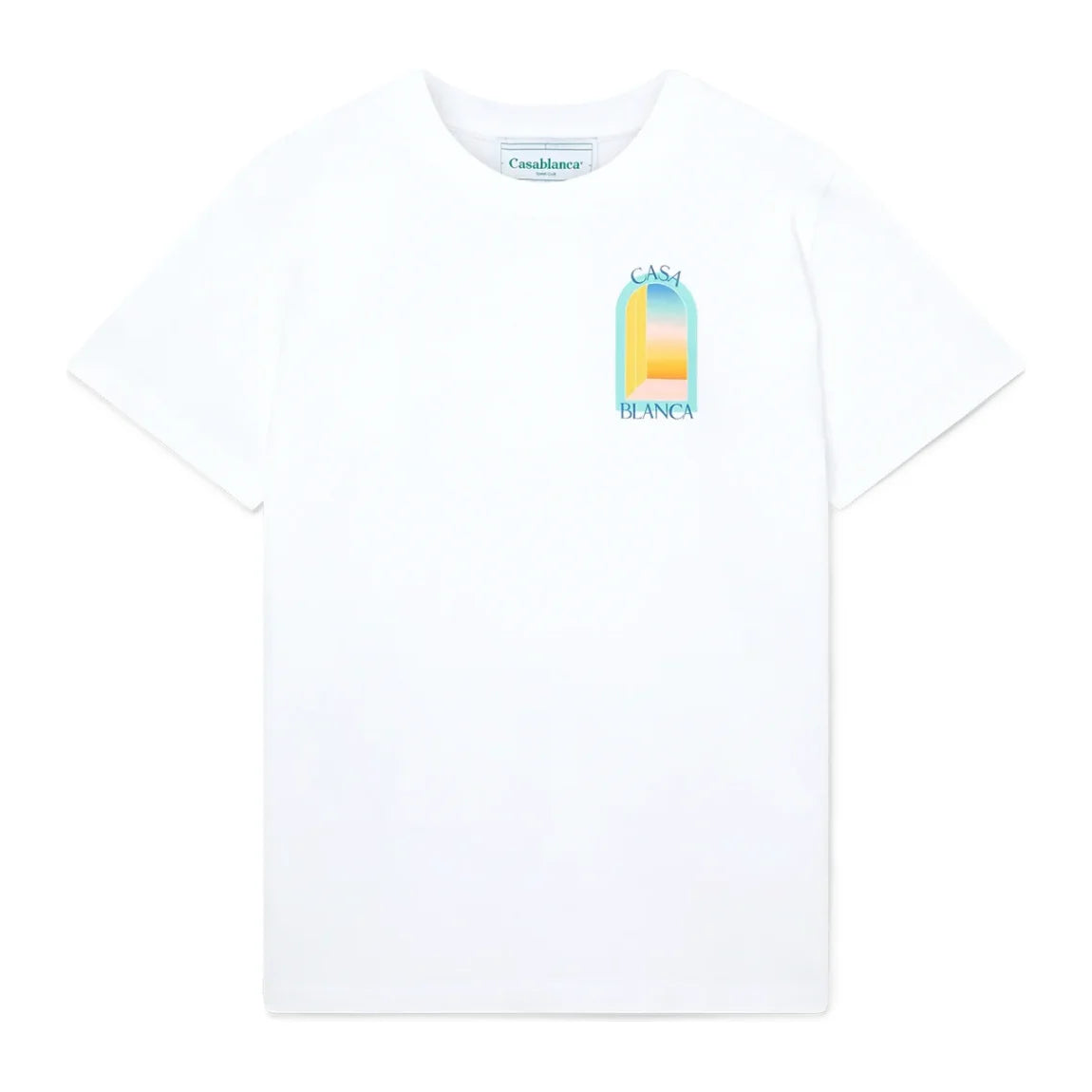 Casablanca L'Arc Coloré T-Shirt White